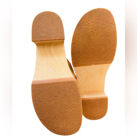 New Never Worn HASBEENS Swedish Lacy Slipper sandals , size EU 38, US size 8. - Picture 7 of 8